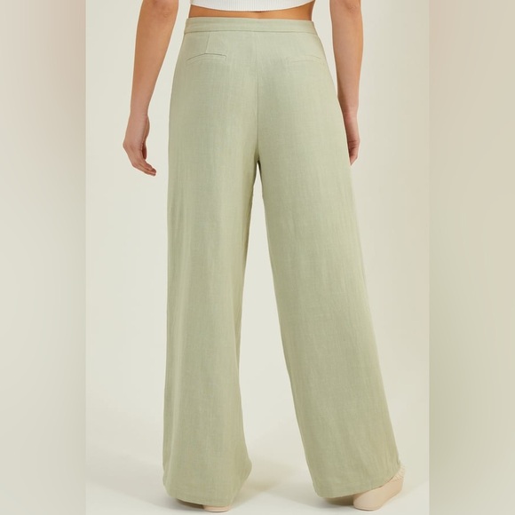 Tessa Linen Trouser Pants - Picture 5 of 6